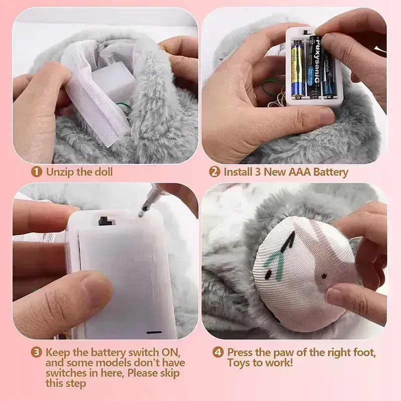 Stitch Breathing Bear - دب تنفسي مخيط