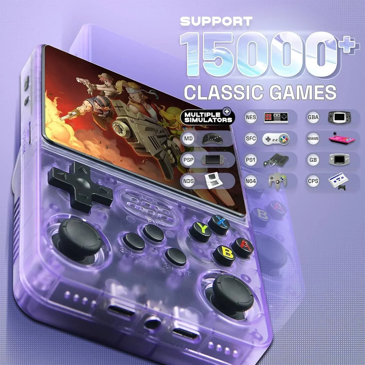 R36s Retro Game Console - وحدة تحكم الألعاب الرجعية R36s