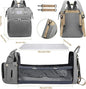 Baby Bag Diaper Bag with Changing Station - حقيبة حفاضات للأطفال مع محطة تغيير