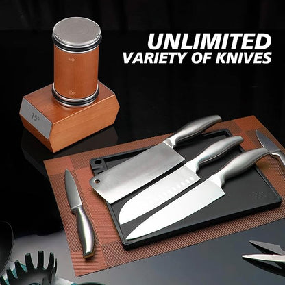 Rolling Knife Sharpener - مبراة السكاكين الدوارة