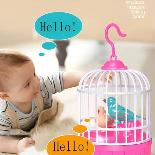 Singing Bird's Cage (Battery Operated) – قفص الطائر المغني (يعمل بالبطارية)
