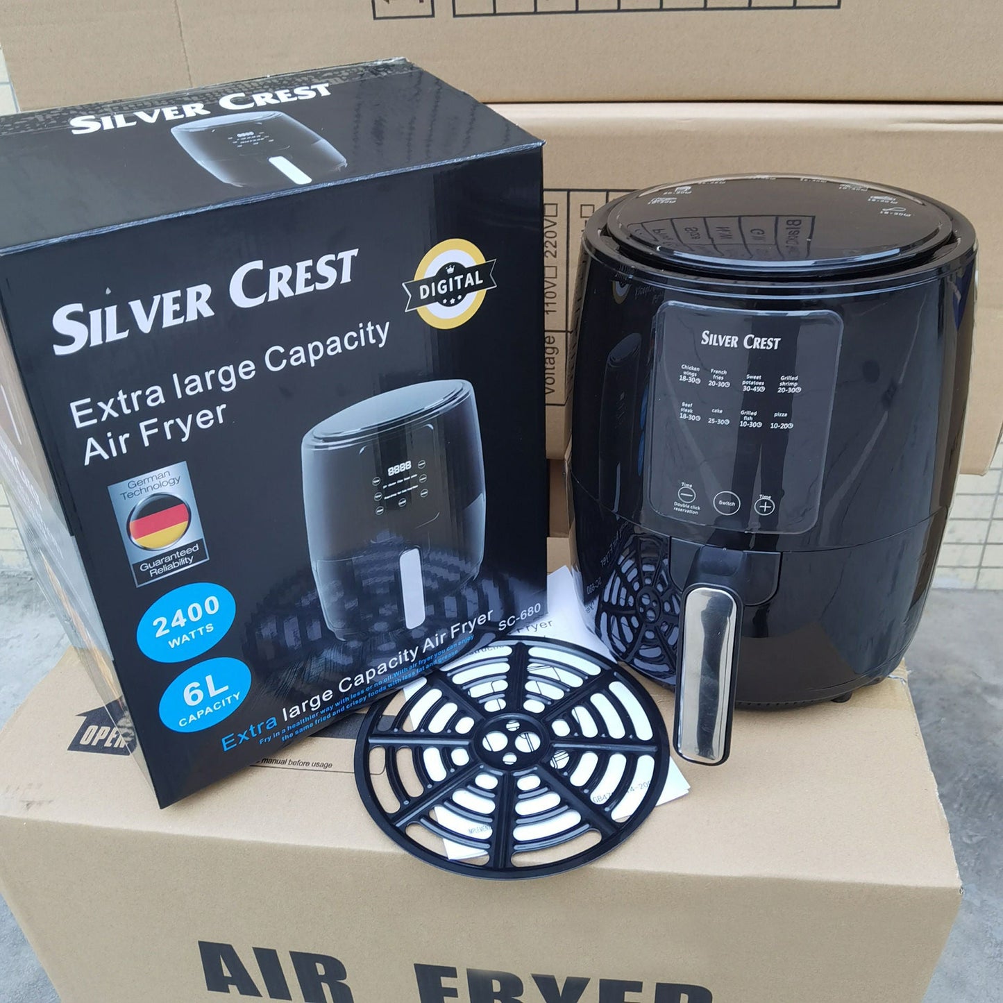 DLC Air Fryer 6 L – مقلاة DLC الهوائية 6 لتر