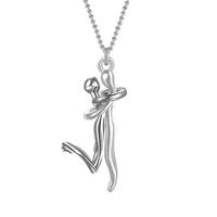 Couple Silver Pendant  - قلادة زوجية فضية