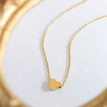 Magnetic Heart Golden Pendent  - قلادة قلب ذهبي مغناطيسية