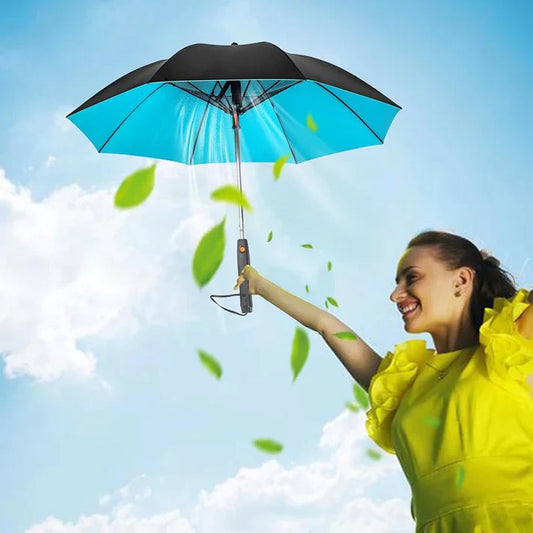 fan umbrella -مظلة المروحة